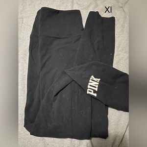 PINK cotton leggings XL